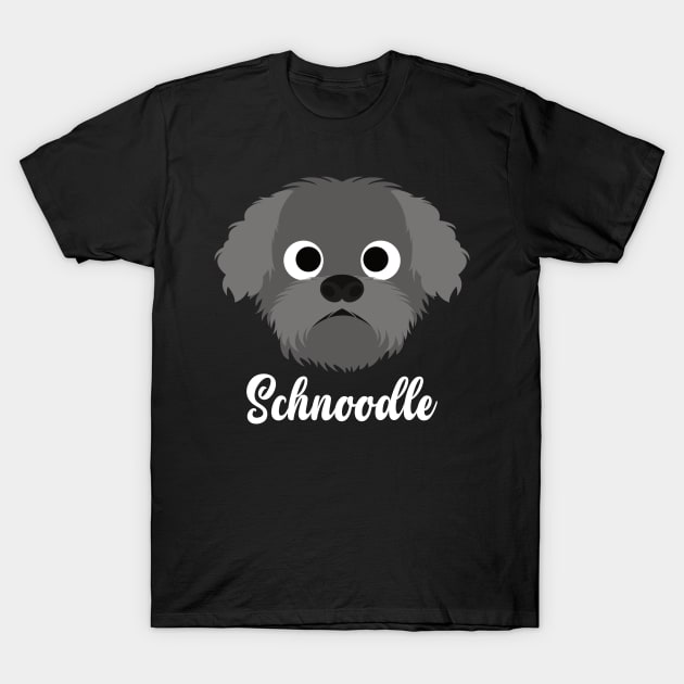 Schnoodle - Schnoodle Dog T-Shirt by DoggyStyles